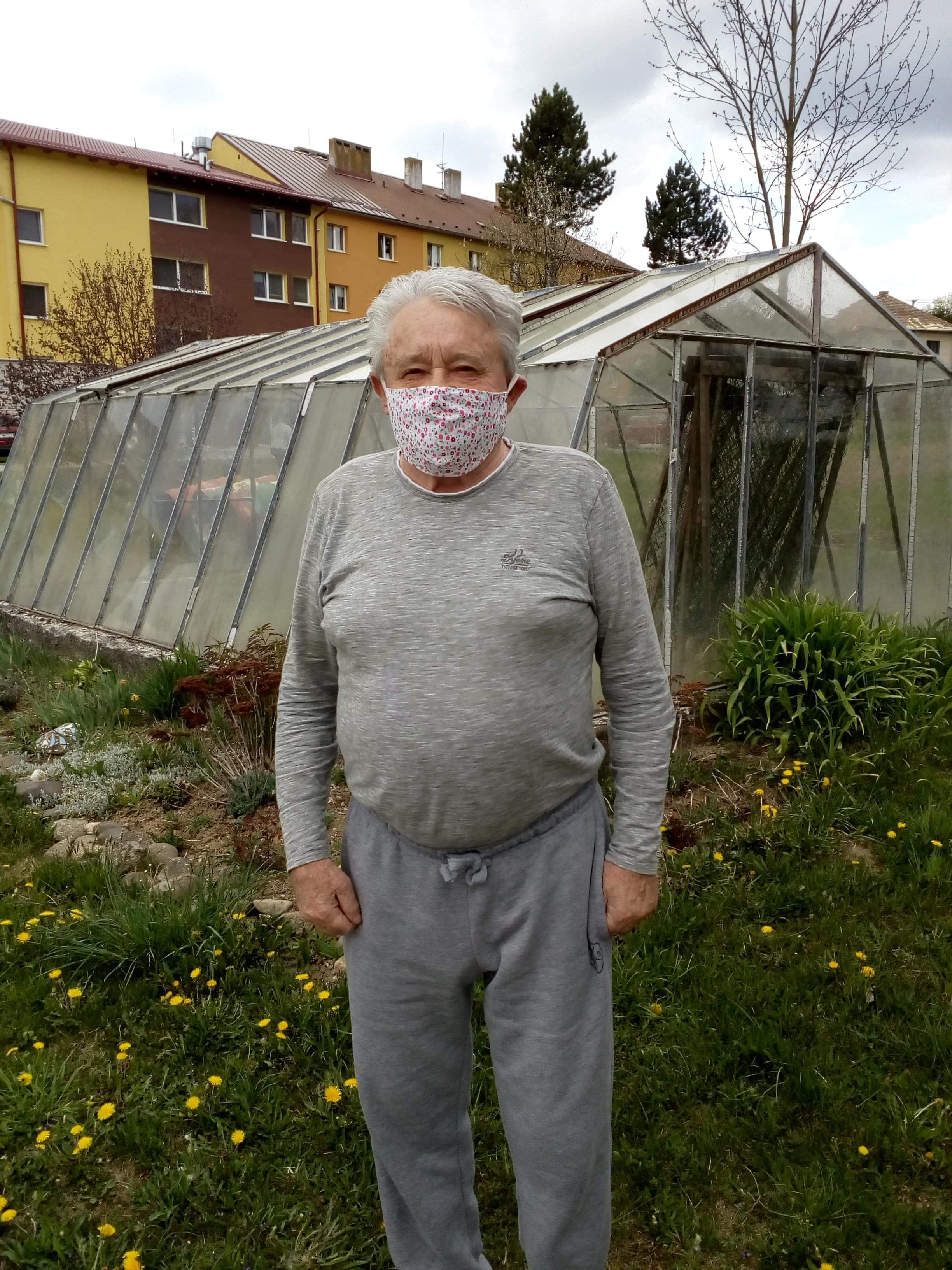 Vychádzka v areáli zariadenia
