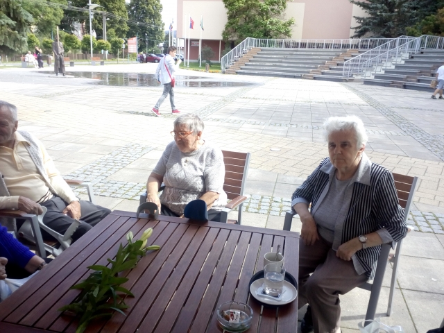Hriňová - Kostol a zmrzlina